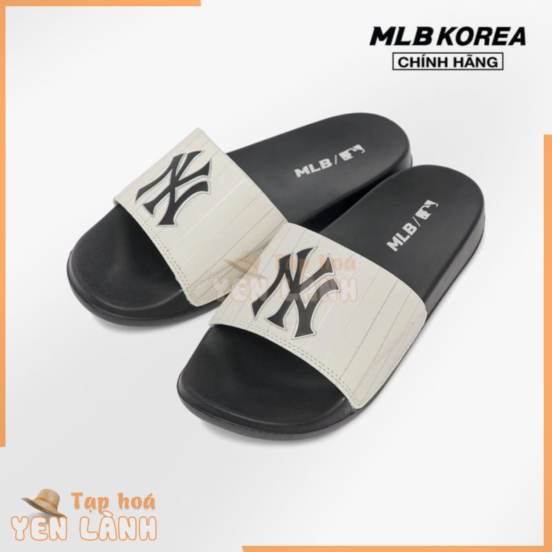 MLB – Dép quai ngang unisex New Mound 3ALPAD333-50BKL