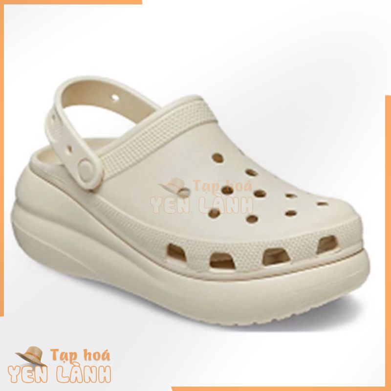 Dép Crocs nữ đế cao 7cm, sục nữ sandal thời trang, tôn dáng, năng động dép quai hậu nữ crush Classic High Nữ Version 3