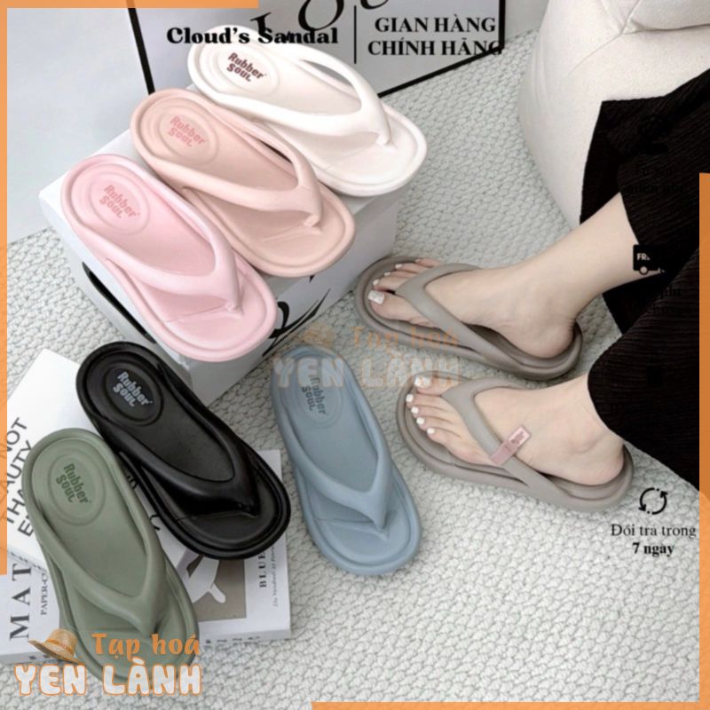 Dép xỏ ngón đế mềm, dày thời trang dành cho nữ (Form rộng) – Cloud’s Sandal