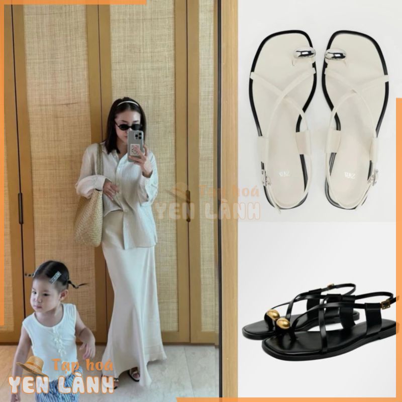 Dép Sandal xỏ ngón xuất dư Zara BST 2024 nam nữ