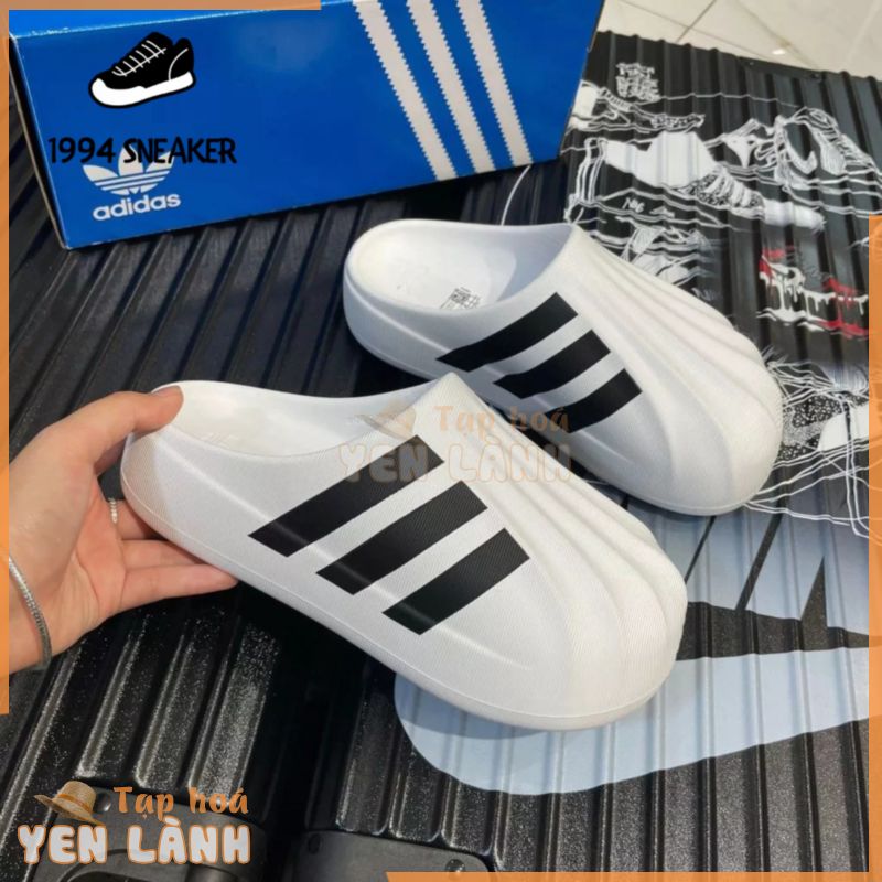 Dép Adidas Adifom Superstar Mule Black White_Sục thể thao Adidas đen trắng nam nữ hot 2024