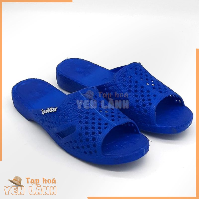 Dép tổ ong nam XANH DƯƠNG đế dày 2.5cm LOẠI 1 quai ngang thời trang đi trong nhà iDÉP