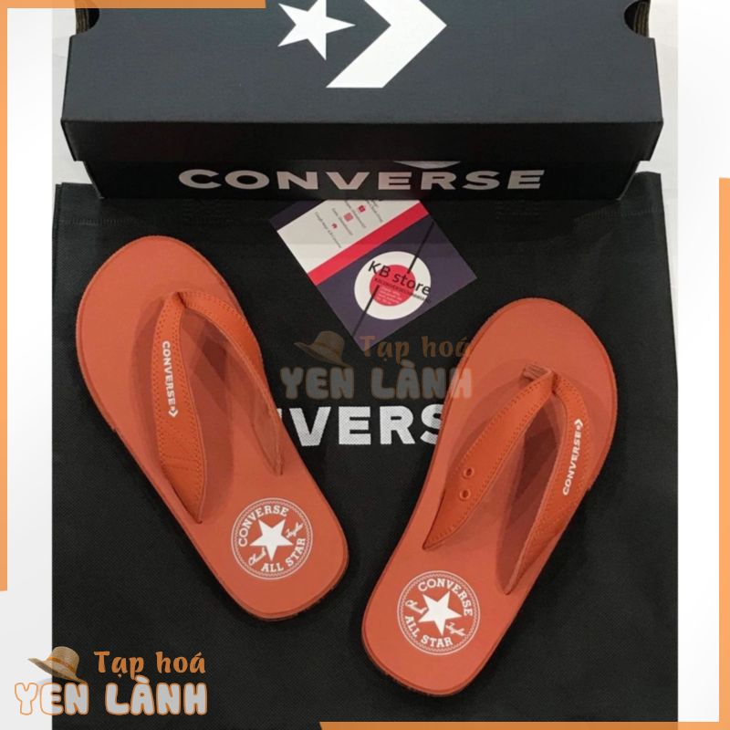 Dép Converse full cam xỏ ngón quai da