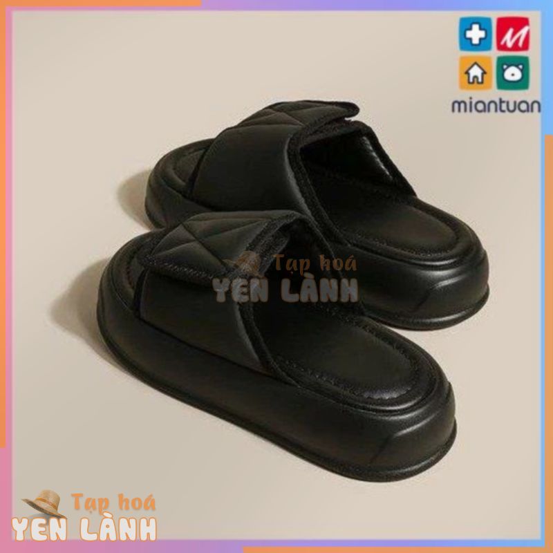 Dép sandal nữ dép đi biển bánh xốp đế dày Velcro dép nữ thời trang