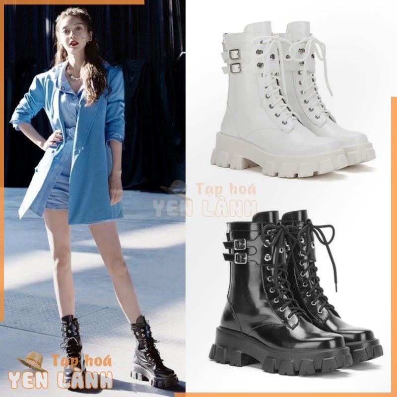 bốt nữ Giày boots giày nữ giày đế cao giày cao gót nữ boot cao cổ boot nữ boot cao đôi giày đế giày giày đôi Giày Martin bốt Đôi giày phụ nữ cỡ lớn 35-43 mét đôi giày ngôi SAO xe lửa đôi giày thời trang của một hiệp sĩ