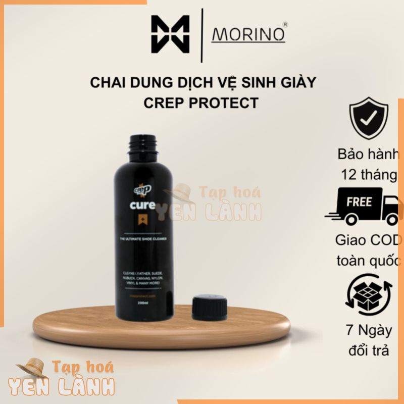 Chai Dung Dịch Vệ Sinh Giày Crep Protect Cure Refill (200ml) làm sạch sâu, giúp bạn vệ sinh giày thể thao, giày đá bóng