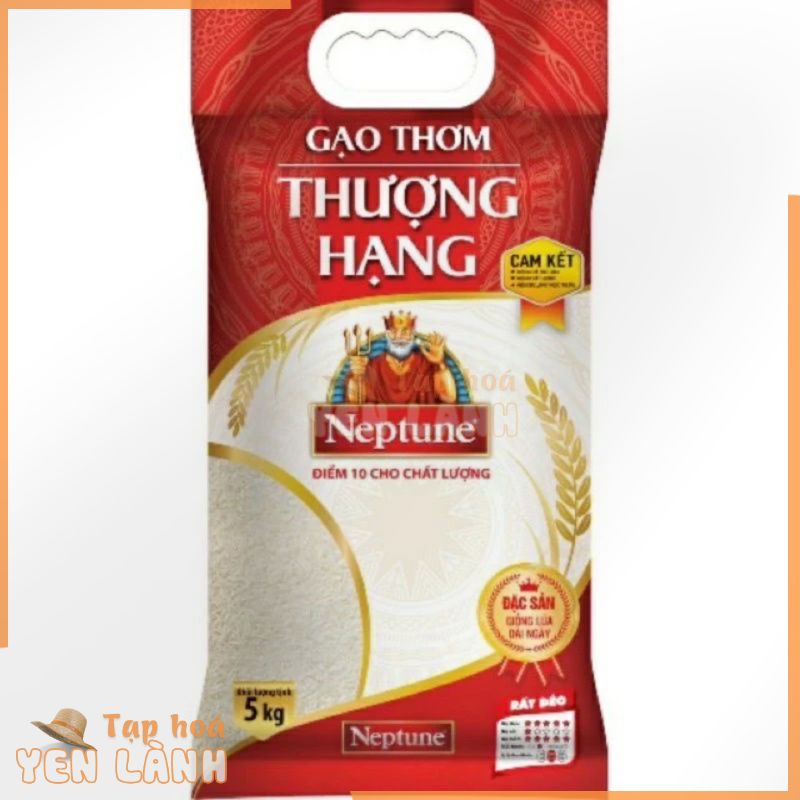 gạo thơm thượng hạng Neptune túi 5kg