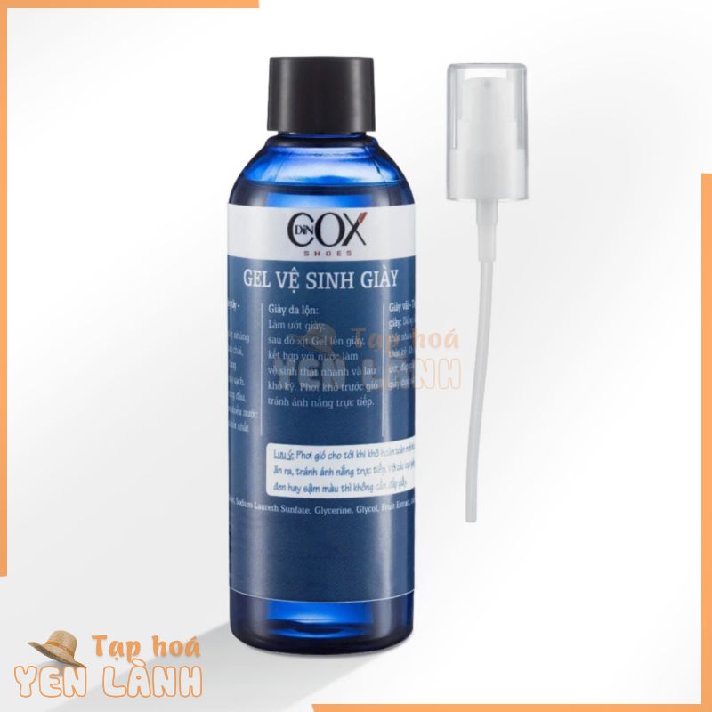 Gel Vệ Sinh Giày Chuyên Dụng Đậm Đặc 100ml Chính Hãng Dincox