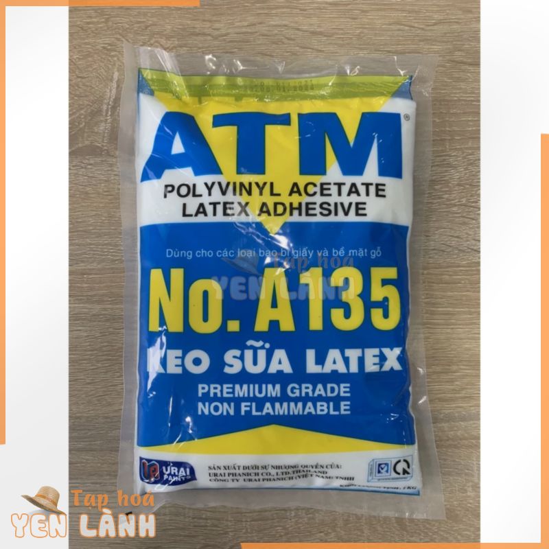 Keo sữa ATM 1KG Nguyên liệu làm slime, Keo sữa ATM dán giấy túi 1Kg cao cấp – Đồ gia dụng Hoàng Kim