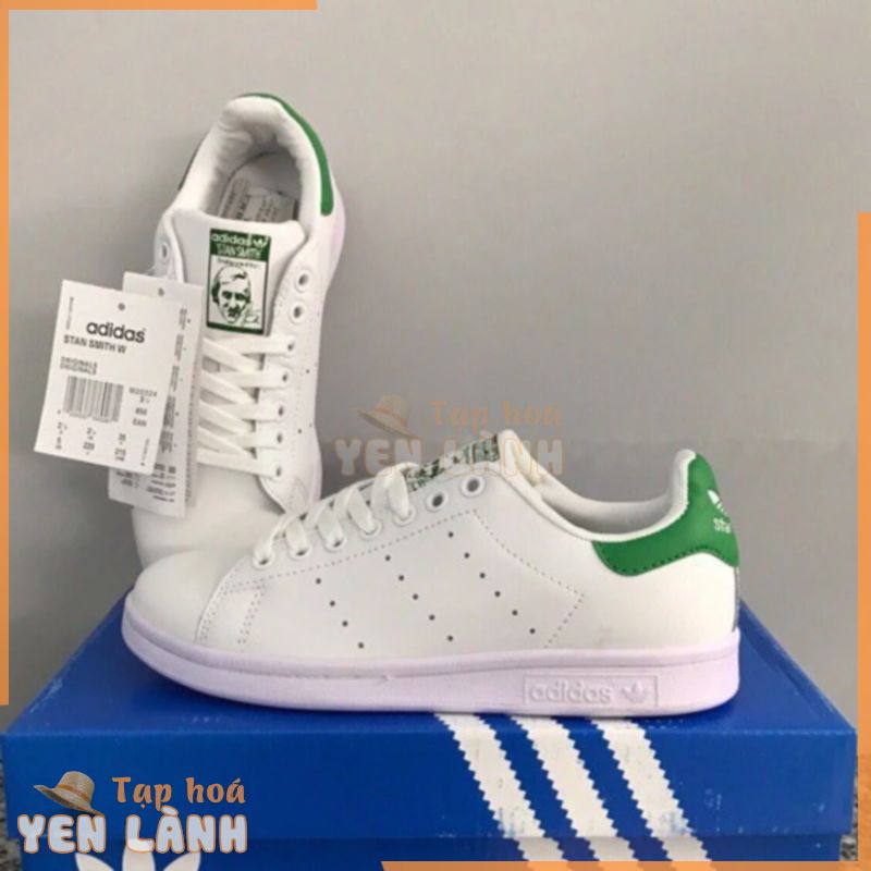 Giày Thể Thao Sneaker  Stan Smith trắng gót xanh_Giaysneaker GIẢM GIÁ 20 % !!! . . .