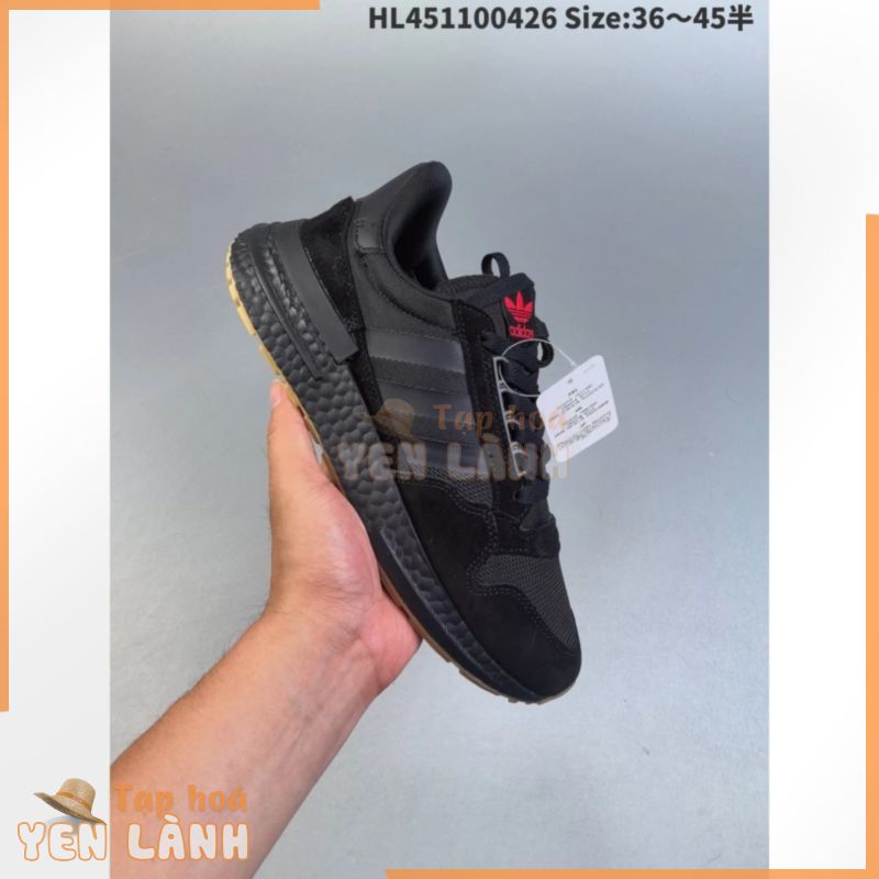 Adidas ZX 500 NMD X kaks R1 Giày thể thao nam màu đen chạy bộ có sẵn tăng giá