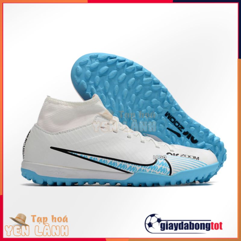 Giày Đá Bóng Giá Rẻ, Giày Đá Banh Trẻ Em Air Zoom Mercurial SUPERFLY 9 Academy TF CAO CỔ