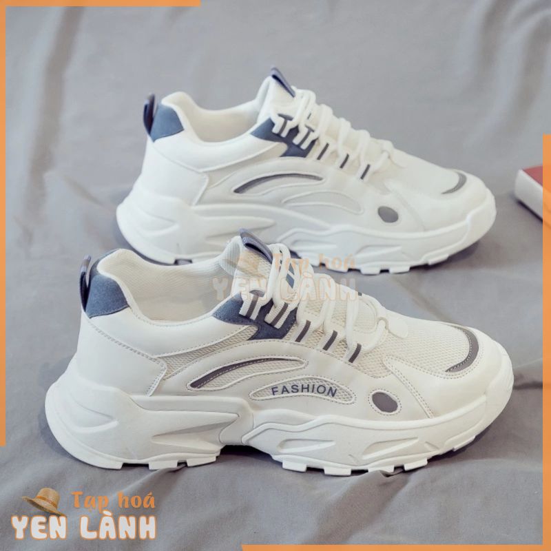 Giày Sneaker Thể Thao Nam G69 Màu Trắng Cao Cấp Phản Quang Thời Trang Hàn Quốc Đẹp Giá Rẻ A1