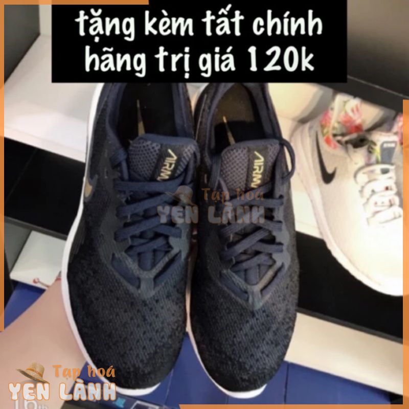 Giầy thể thao nữ Nike Air Max Sequent 4 AO4486-003 ( tặng kèm tất chính hãng trị giá 120k)