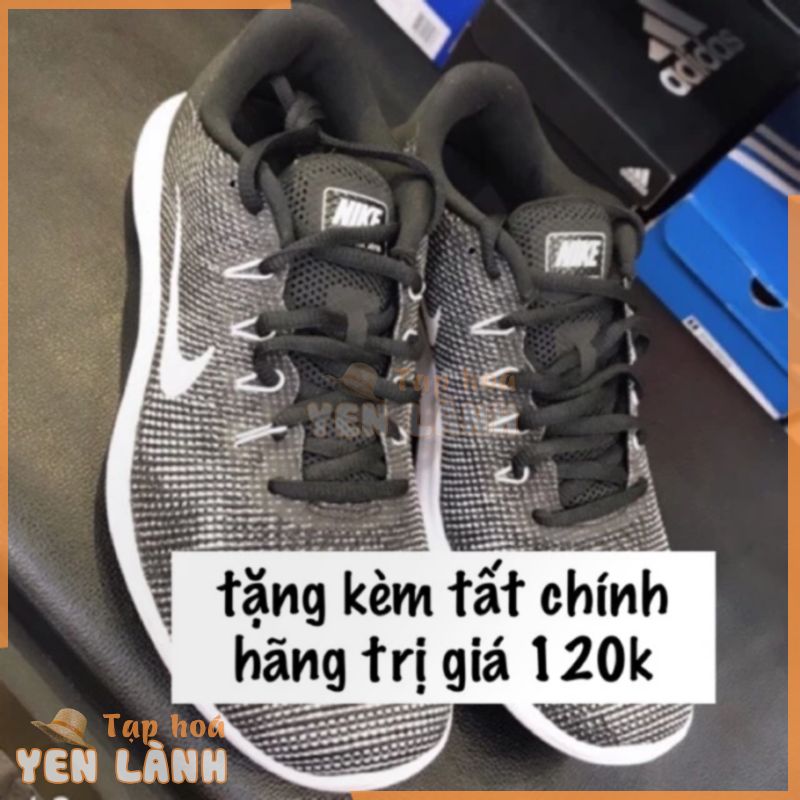 Giầy running Nike NIKE FLEX 2018 RN nam AA7397-001 tặng kèm tất chính hãng trị giá 120k . .