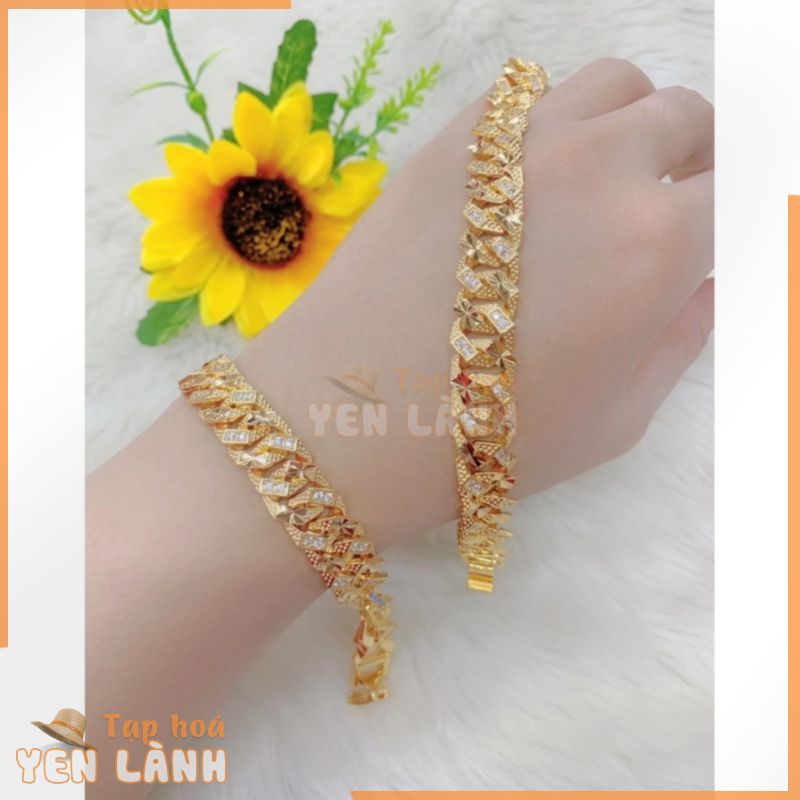 Lắc Tay Nữ ( Free Size ) Mạ Vàng 18K Mẫu 1002006 – Thời Trang – Giá Cả Phải Chăng – Tubi Cony – Ảnh Shop Tự Chụp