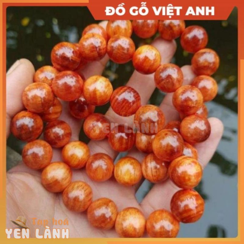 Vòng đeo tay gỗ huyết long giá rẻ nhất đồ vật phong thuỷ mang lại may mắn, Đồ gỗ nội thất VIỆT ANH