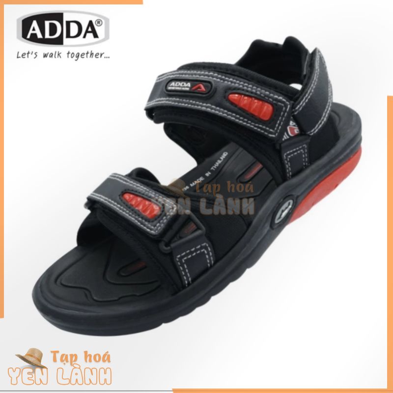 Giày Sandal Thái Lan nam cao su êm bền  ADDA 2n36  (36-42)