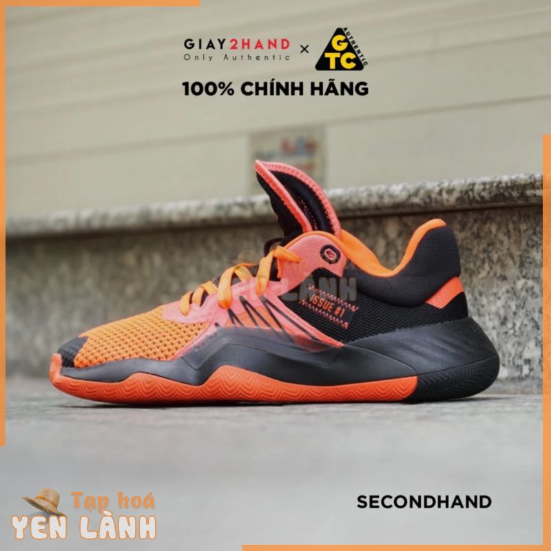 [2hand]  Giày Thể Thao D.O.N. Issue 1 GCA – Red/Black EF9961  HÀNG CŨ CHÍNH HÃNG