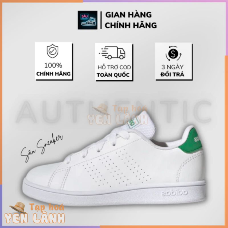 [CHÍNH HÃNG 100%] Giày Sneaker Adidas Advantage Cloud White/Green/Core GY6995