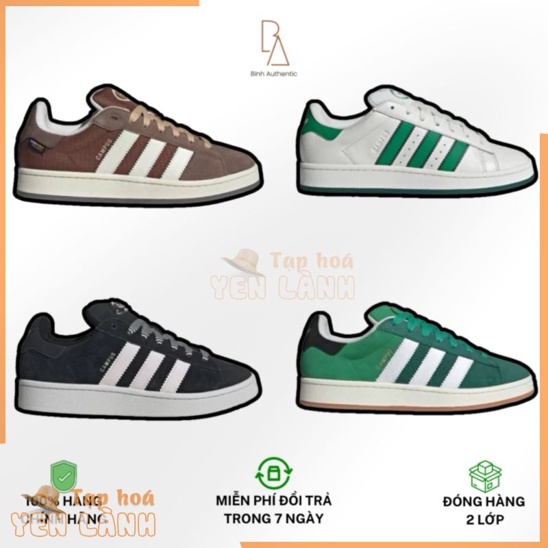 Chính Hãng Giày Adidas Campus 00s hot trend shop Binh Authentic VN