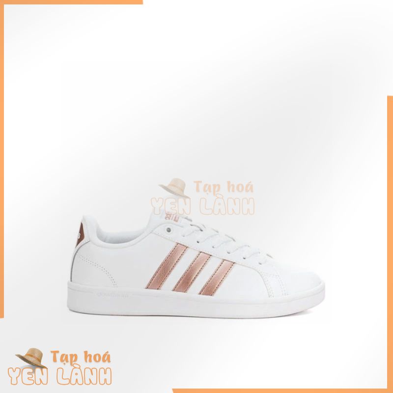 Giày Nữ Chính Hãng ADIDAS CLOUDFOAM ADVANTAGE STRIPES Màu Trắng Size 37- 38 (US: 6.5)