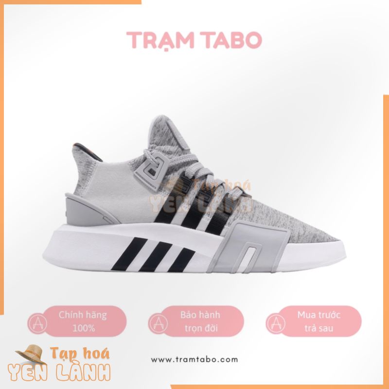 [CHÍNH HÃNG] B37516 – GIÀY NAM ADIDAS EQT BASK ADV COOL GREY – MÀU XÁM/ĐEN