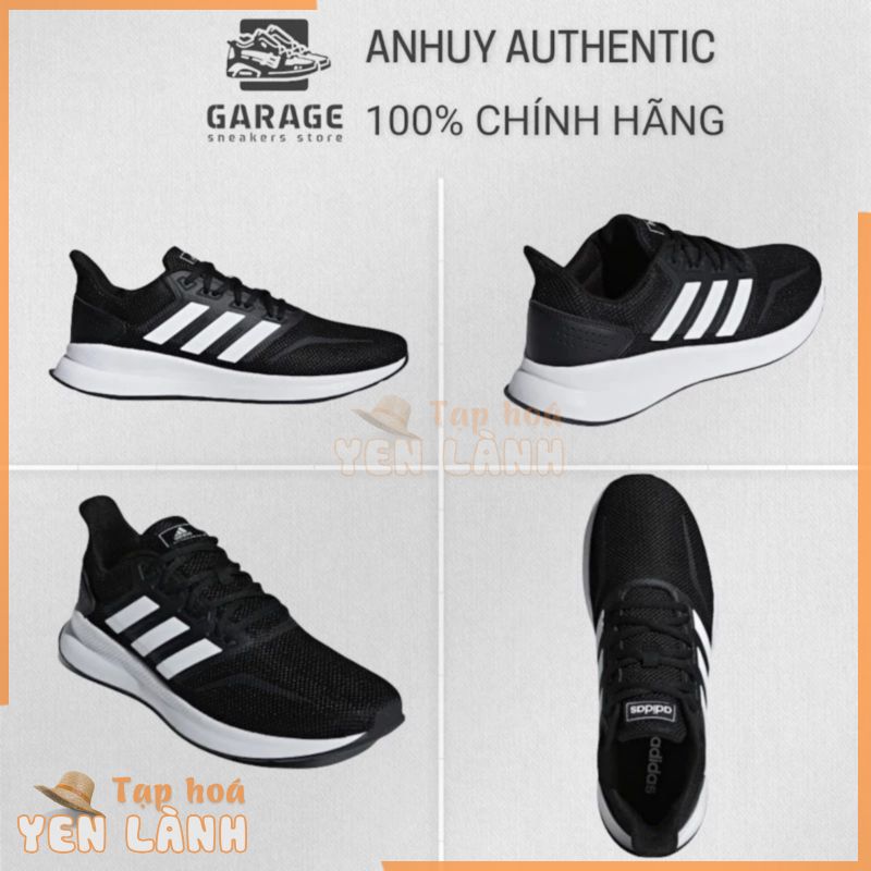 [100% CHÍNH HÃNG] Giày Adidas Falconrun đen coreblack – F36199