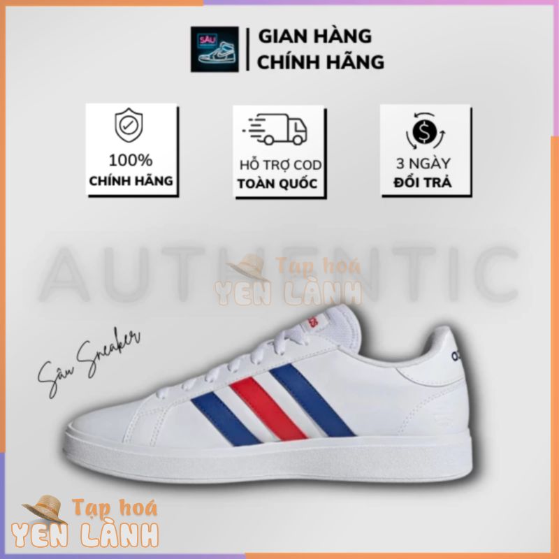 [CHÍNH HÃNG 100%] Giày Adidas Neo GRAND COURT ‘White’ GW9252