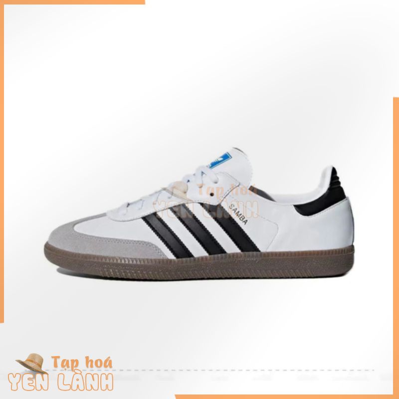 ♞,♘,♙[100%] Giày mạ vàng trắng đen Adidas Originals samba dành cho nam và nữ