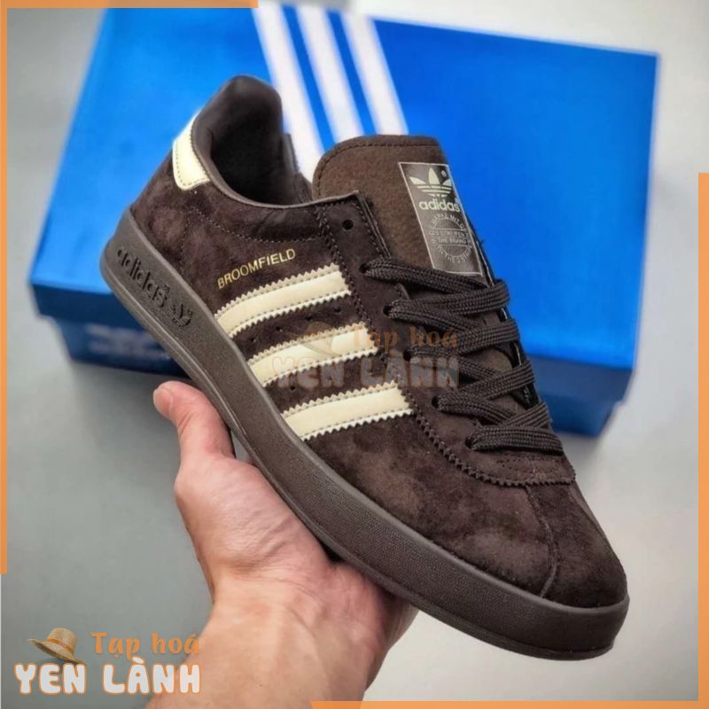 Giày Adidas Broomfield Brown White Originals Nam Adidas Original 100% Made In Vietnam 3.9 20 Xếp Hạng 48 Bán