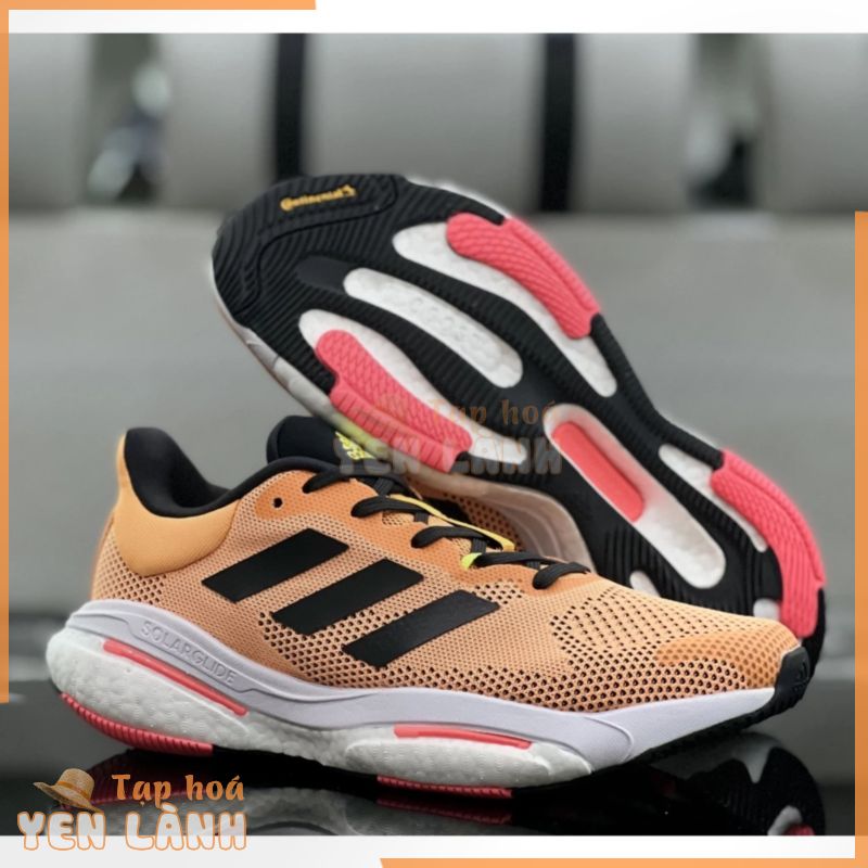 Giày Adidas Chính hãng Đế Boost Ép Nam Dòng Thể Thao Màu Vàng (full box)