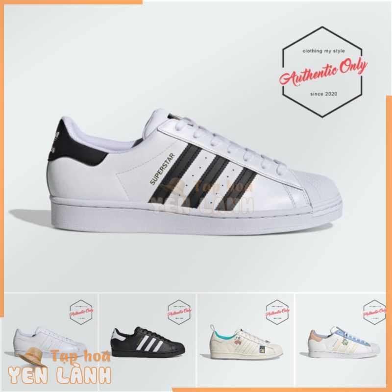 [SẴN] Giày Adidas Superstar Mũi Sò (Trắng, Đen, Holo) Chính Hãng – EG4958, EG2919, EG4959, FX8543