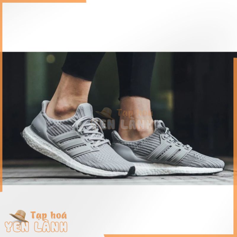 ⚡FLASH SALE⚡GIÀY ULTRABOOT 4.0 XÁM ĐẾ TRẮNG giày thể thao nam nữ giày sneaker mã GTT- 002