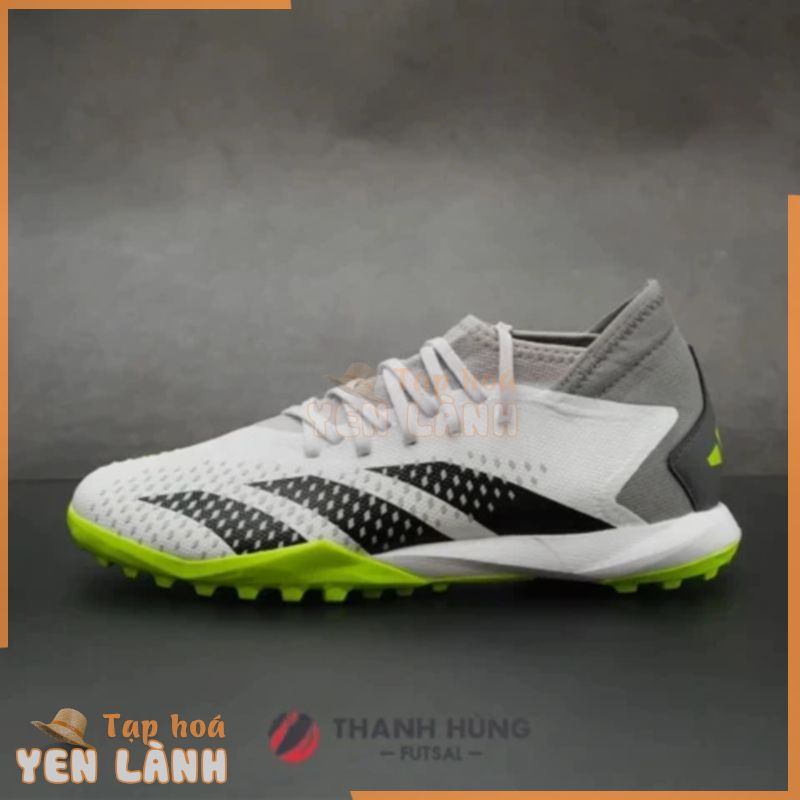 GIÀY ĐÁ BÓNG CHÍNH HÃNG ADIDAS PREDATOR ACCURACY.3 TF – GZ0004 – TRẮNG/VÀNG CHANH