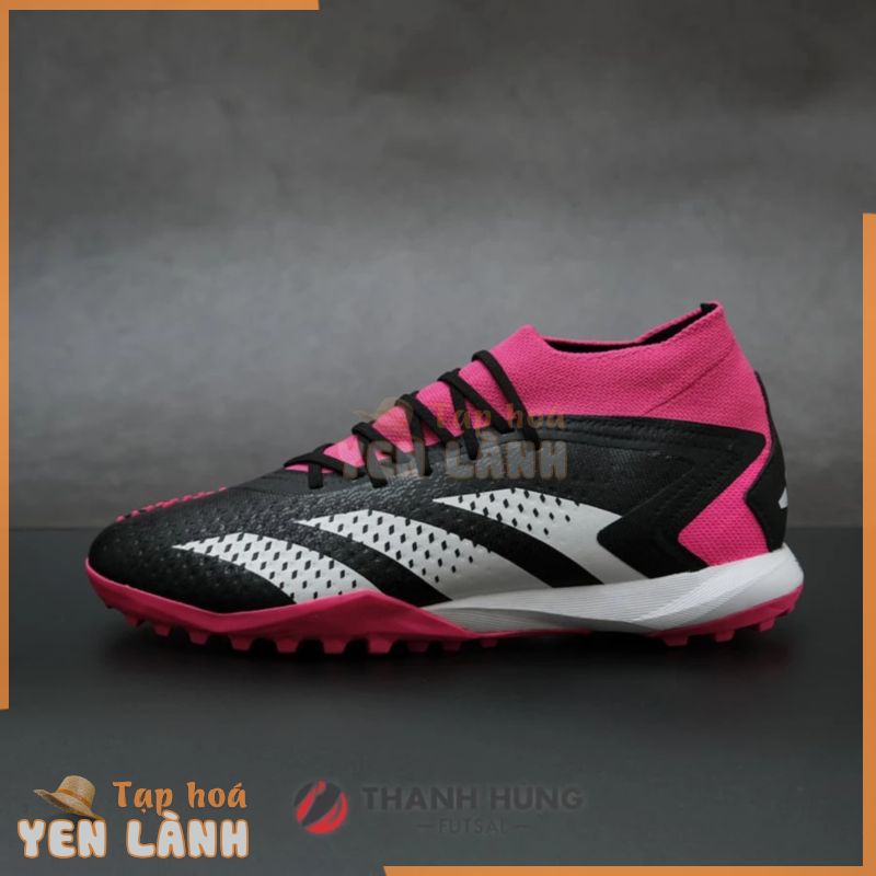 GIÀY ĐÁ BÓNG CHÍNH HÃNG ADIDAS PREDATOR ACCURACY.1 TF – GW4633 – HỒNG/ĐEN