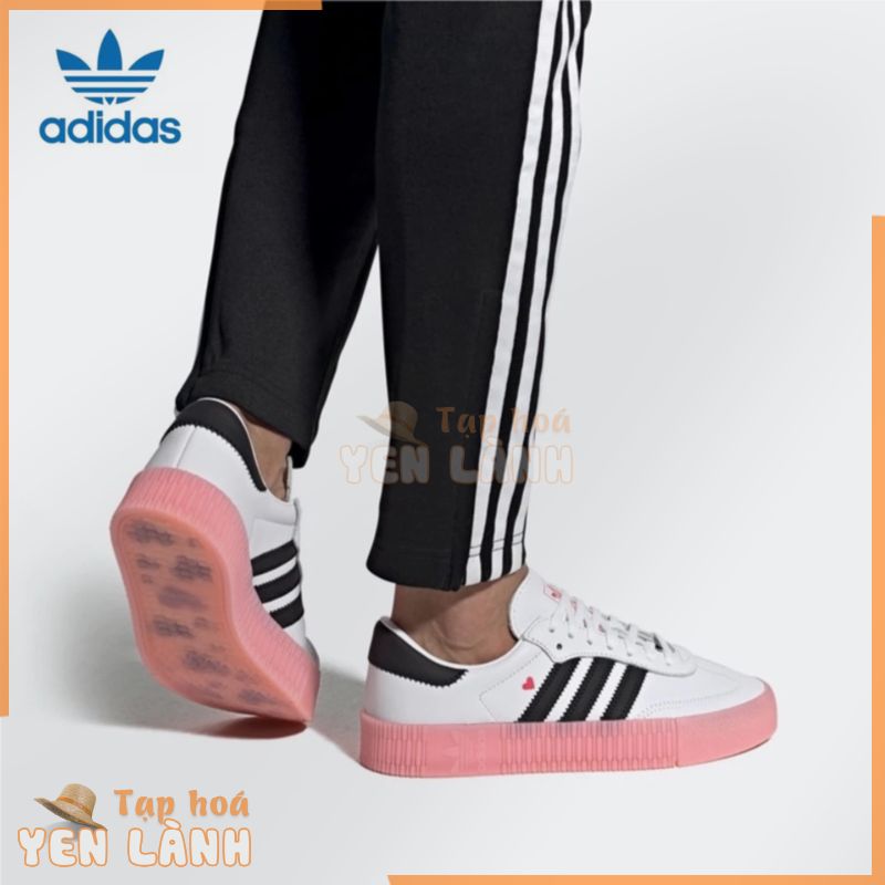 adidas/clover/SAMBAROSE/nữ/giày thể thao/đế dày tăng chiều cao/giày thể thao/ EF4965