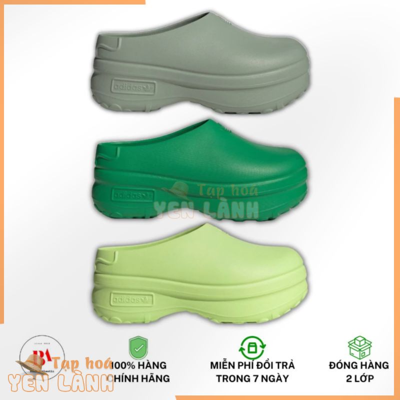 Chính Hãng Giày Adidas Adifom Stan Smith Mule Green shop Binh Authentic VN