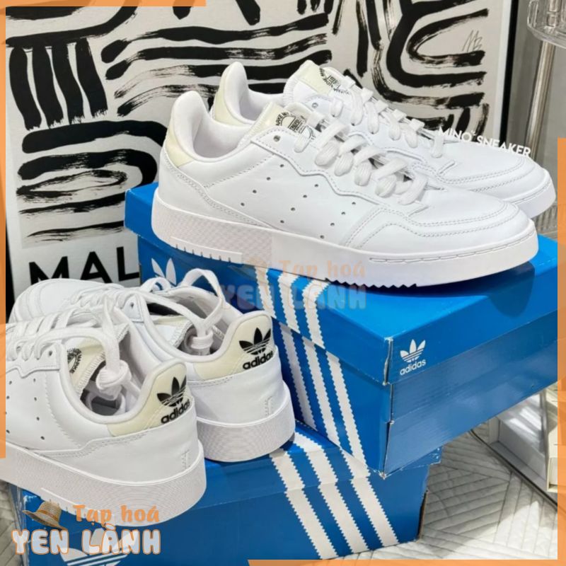 [CHÍNH HÃNG] Giày Adidas Supercourt Cloud White (FU9955)