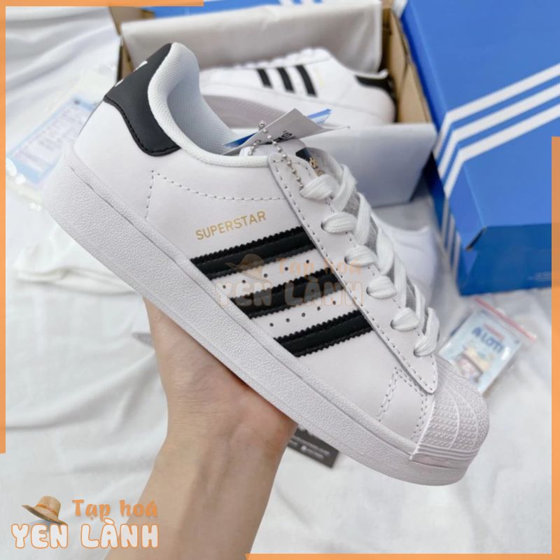 Giày Thể Thao Sneaker Nam Nữ Trắng      ̃   ̀, Giày adidas mũi sò cao cấp