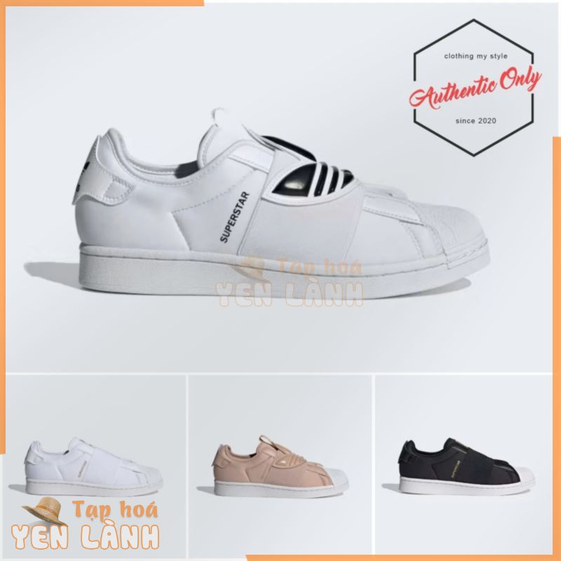 [100% CHÍNH HÃNG] Giày Adidas Superstar Slip-on Chính Hãng – GZ8398,GZ8399, H67370