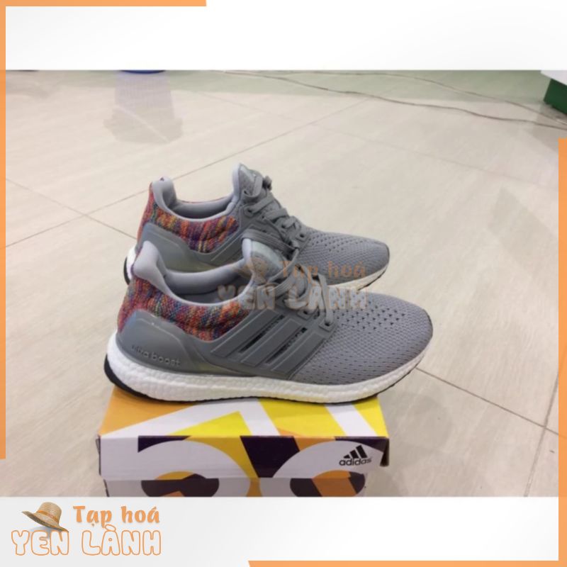 NEW giày ultra boost mầu xám gót thổ cẩm   [ HOT HIT ] RẺ VÔ ĐỊCH ” ₁ . ) ^ ‘