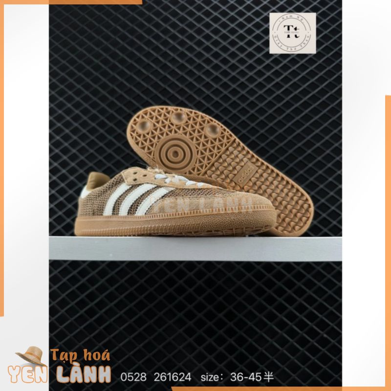 COD Giày Thể Thao Adidas Bộ sưu tập Samba Gentleman’s Training Soccer Wind  Nam Nữ Giày Sneaker Full Box Cao Cấp