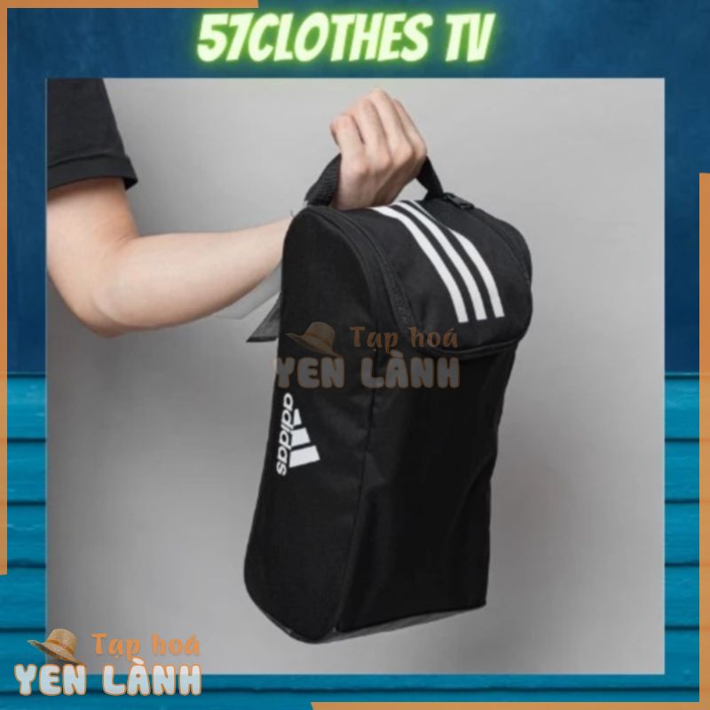 Túi Trống Mini, Túi đựng giày thể thao Adidas Dệt Trơn Thích Hợp Du Lịch, Thể Thao Hàng Ngày CLT03-TU02