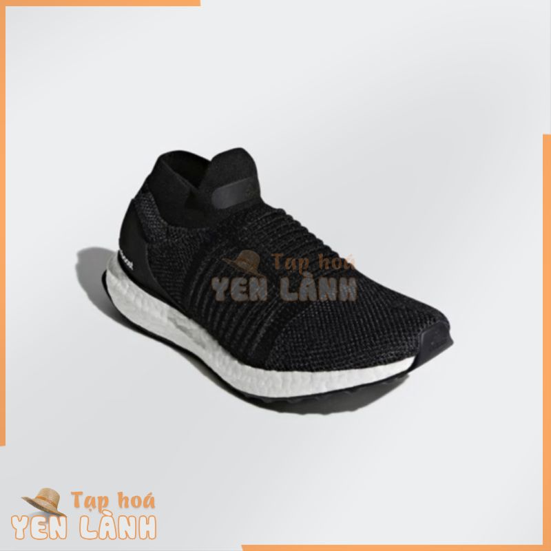 [HÀNG CHÍNH HÃNG] Giày Chạy Nữ Ultraboost Laceless Đen