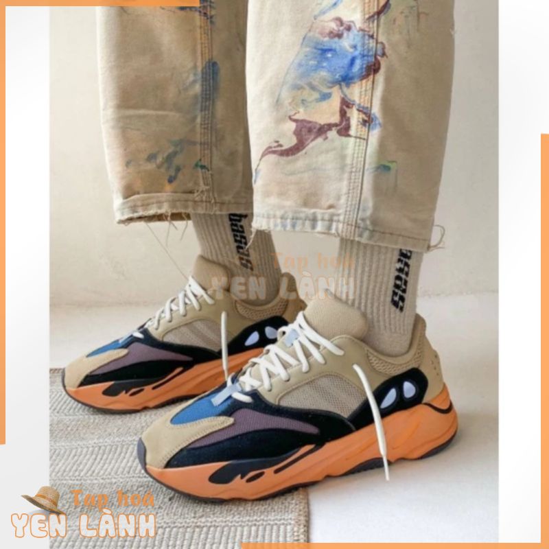 Giày Yeezy 700 enflame amber size 5US (37 1/3), chính hãng full bill box từ store VN