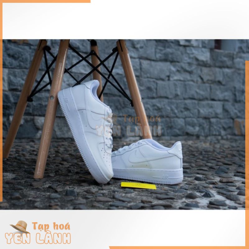 [BEST SELLER] Giày Nike Air Force 1 Low White Chính Hãng, Giày Nike AF1 Chính Hãng – Đền X5 Nếu Hàng Fake. Trung Sneaker