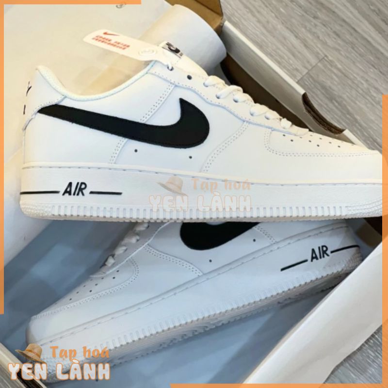 Giày Sneaker AF1 Vệt Đen Đủ Size Nam Nữ Full Box+Bill [ AH STORE ]