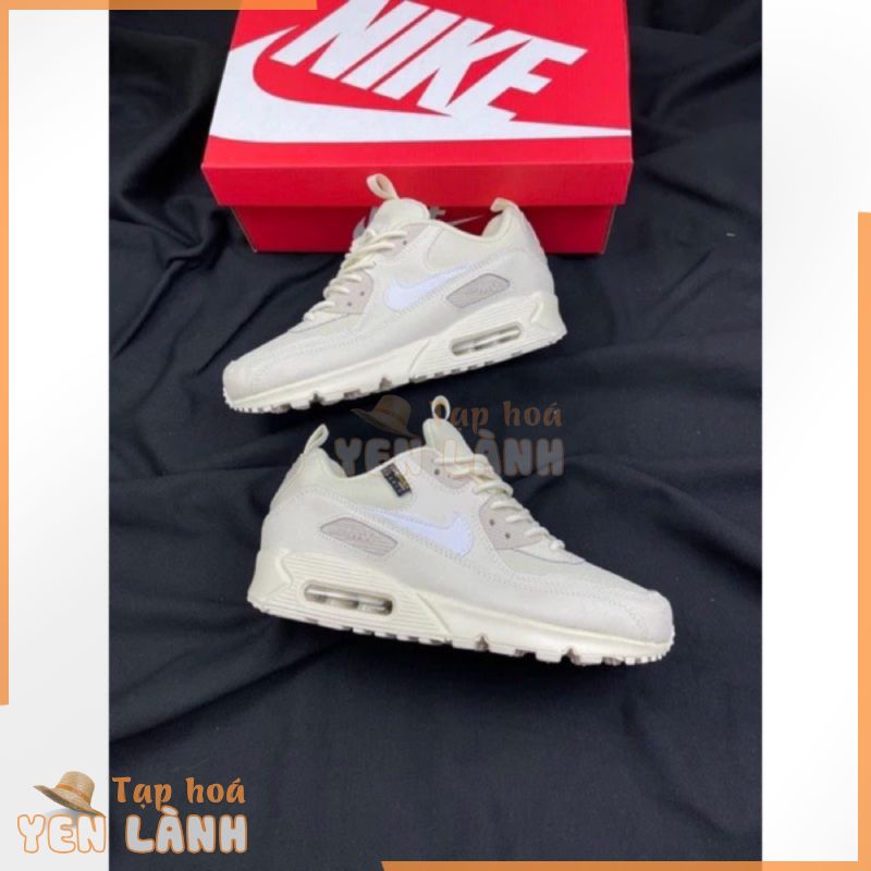 GIÀY AIR MAX 90 CREAM ĐẾ KHÍ LAI AU [ BẢN BEST ]