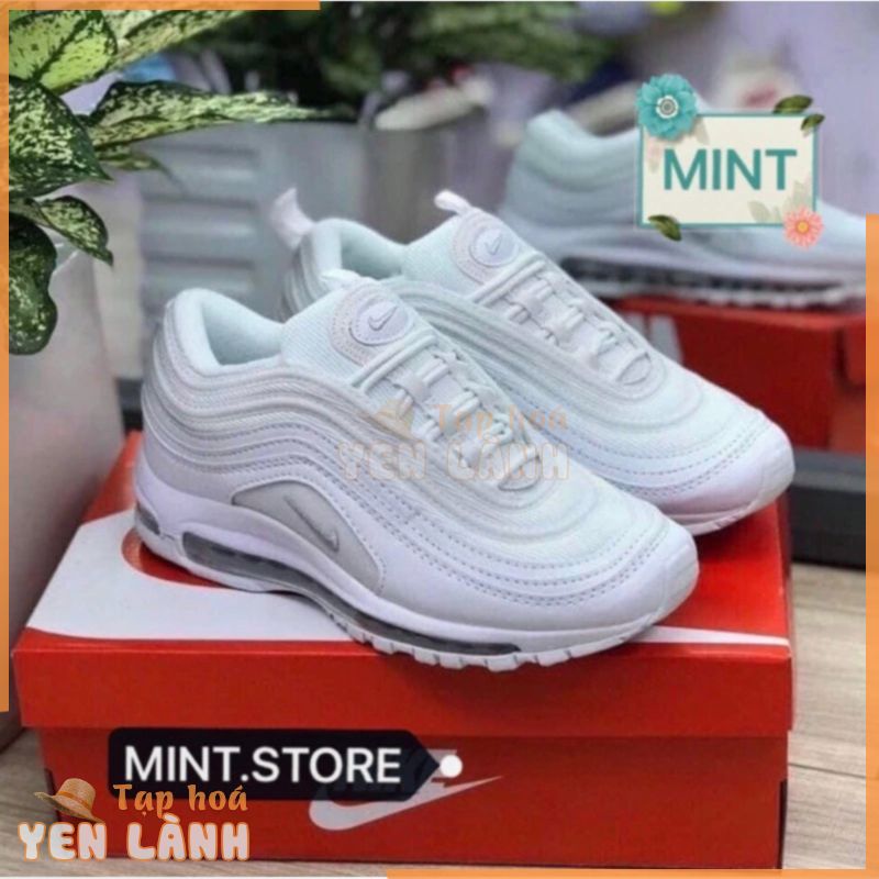 Giày sneaker air max 97 trắng tinh